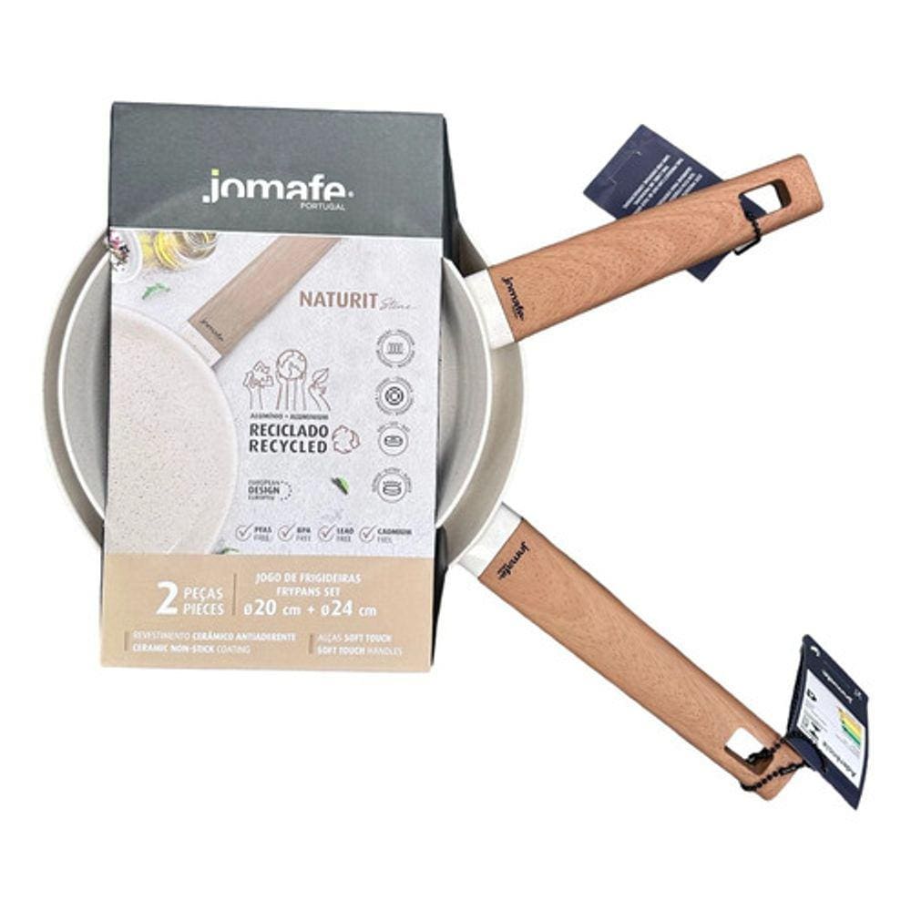 Conjunto 2 Frigideiras Ceramica 20cm E 24cm Oslo - Jomafe