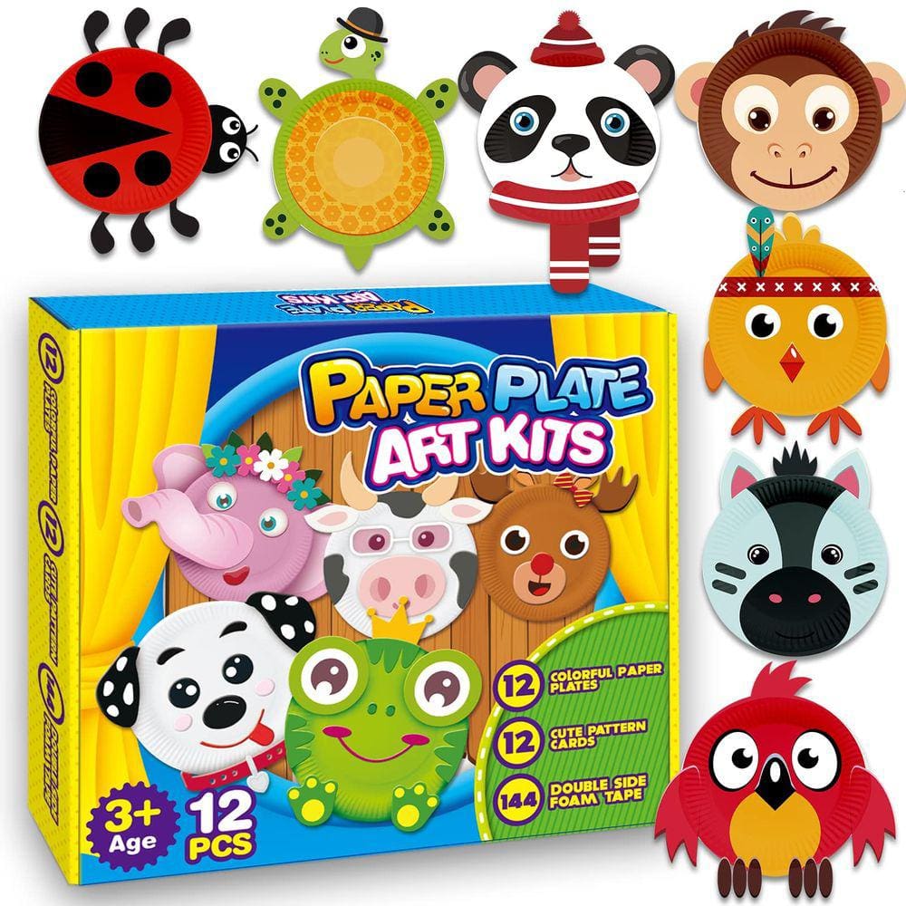 Kit de artesanato V-Opitos Arts and Crafts para crianças de 2 a 5 anos