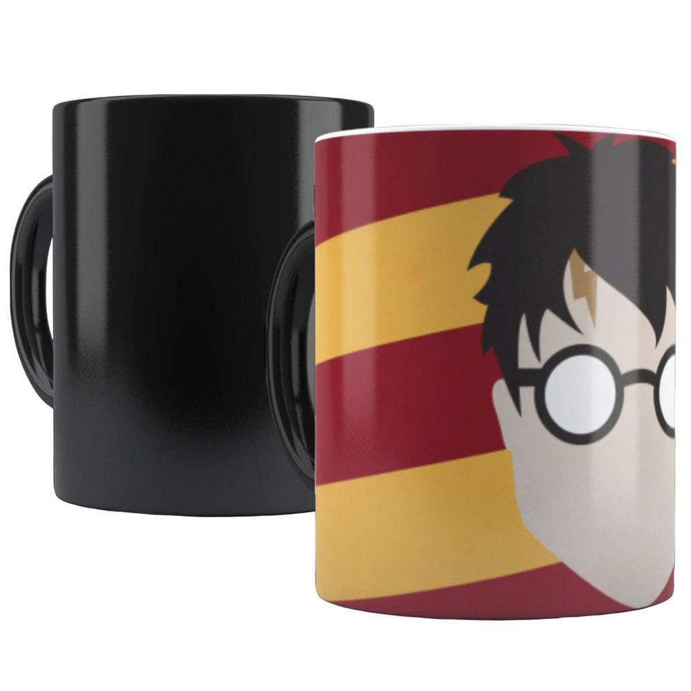 Caneca Mágica Harry Potter Cartoon Termossensível 5