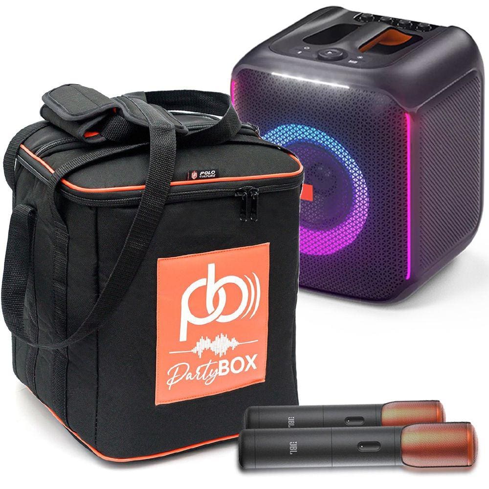 Bag Bolsa Case Para Partybox Encore C/ Bolso P/ Microfones