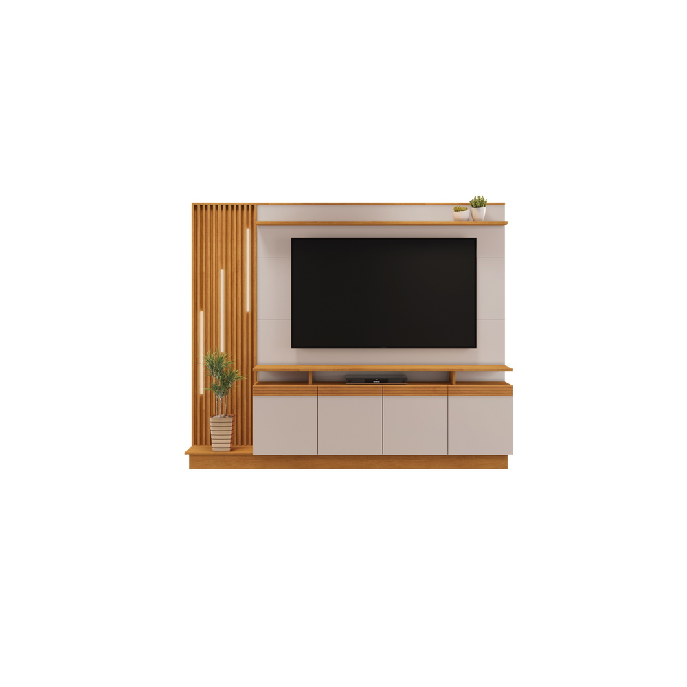 Estante Home Para Tv 65 Polegadas Absoluto Com Led - JCM
