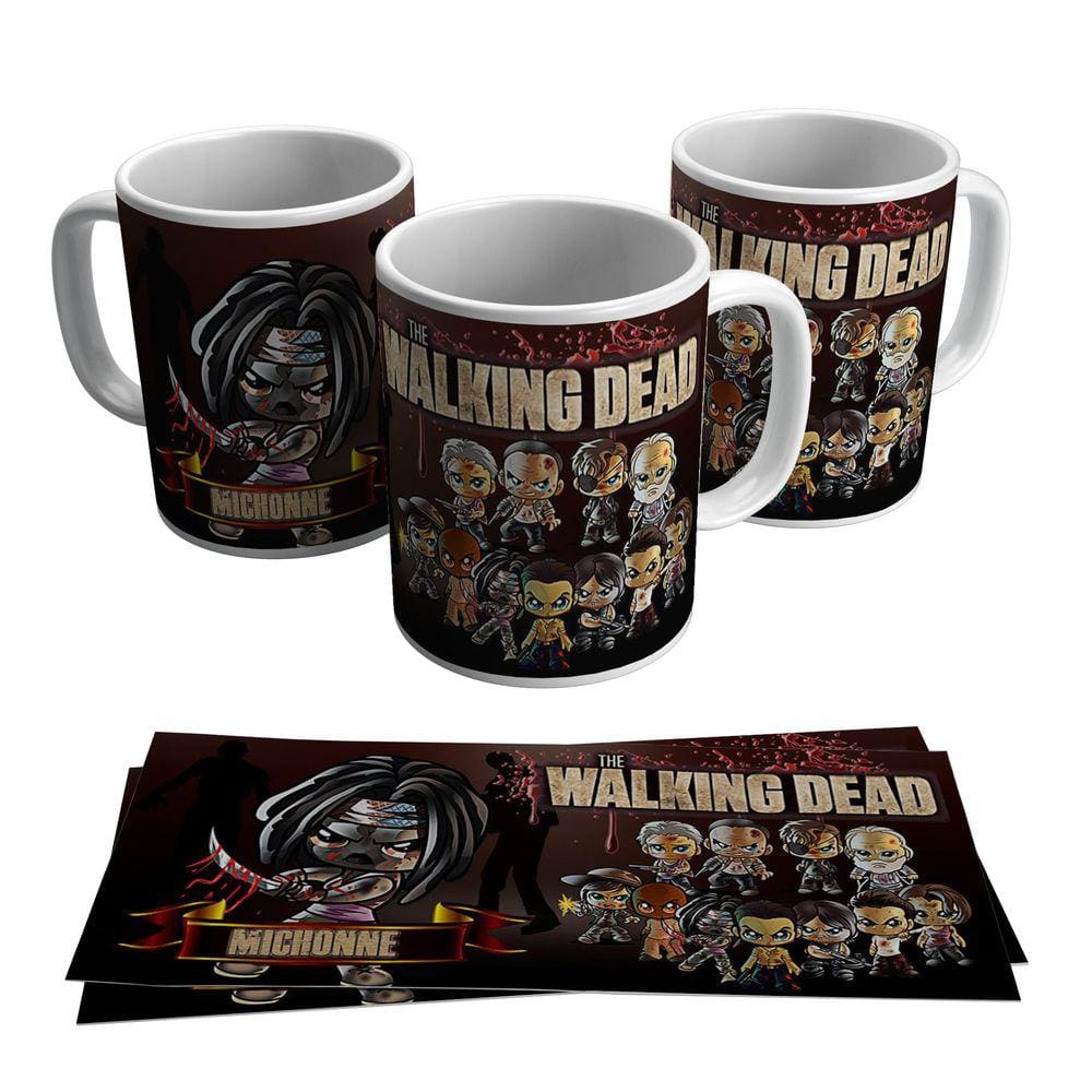 Caneca The Walking Dead Personagem Michonne 325ml