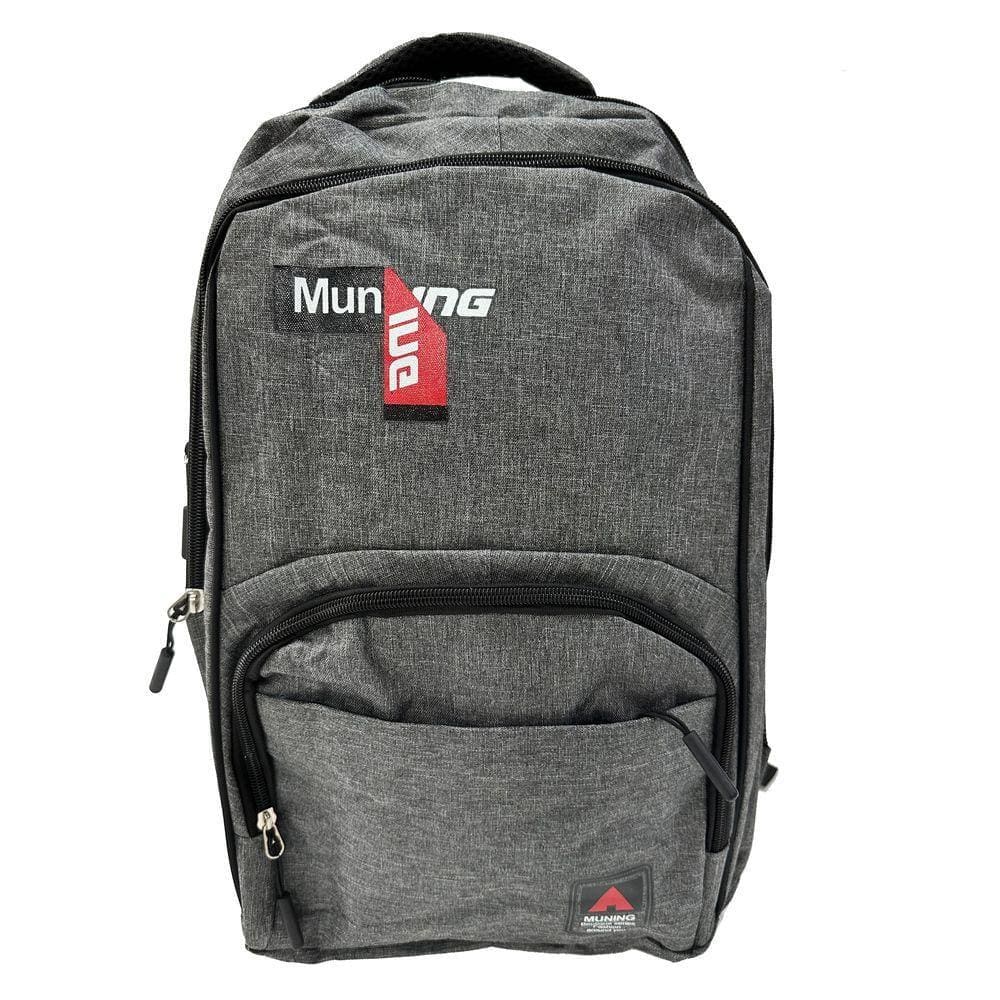 Mochila Juvenil Poliéster Fashion Around You Cinza- Muning