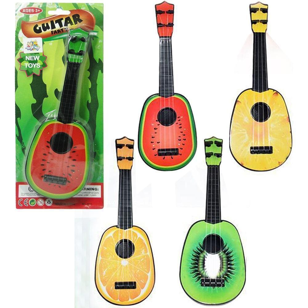 Violao Cavaquinho De Plastico Frutas Guitar Party 11``