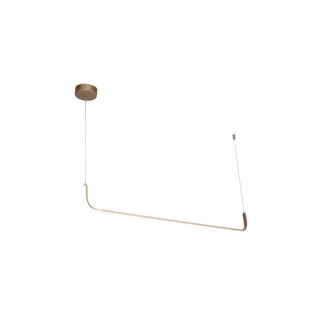 Pendente Colchete 1xled 20w Bella Iluminação Dourado