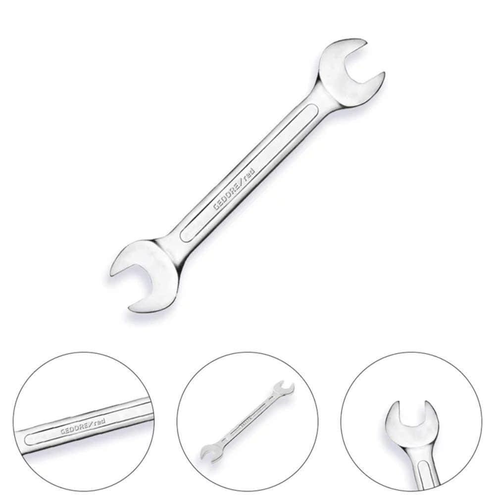 Chave Fixa 17x19mm Aço Cromo Vanádio R05101719 GEDORE RED