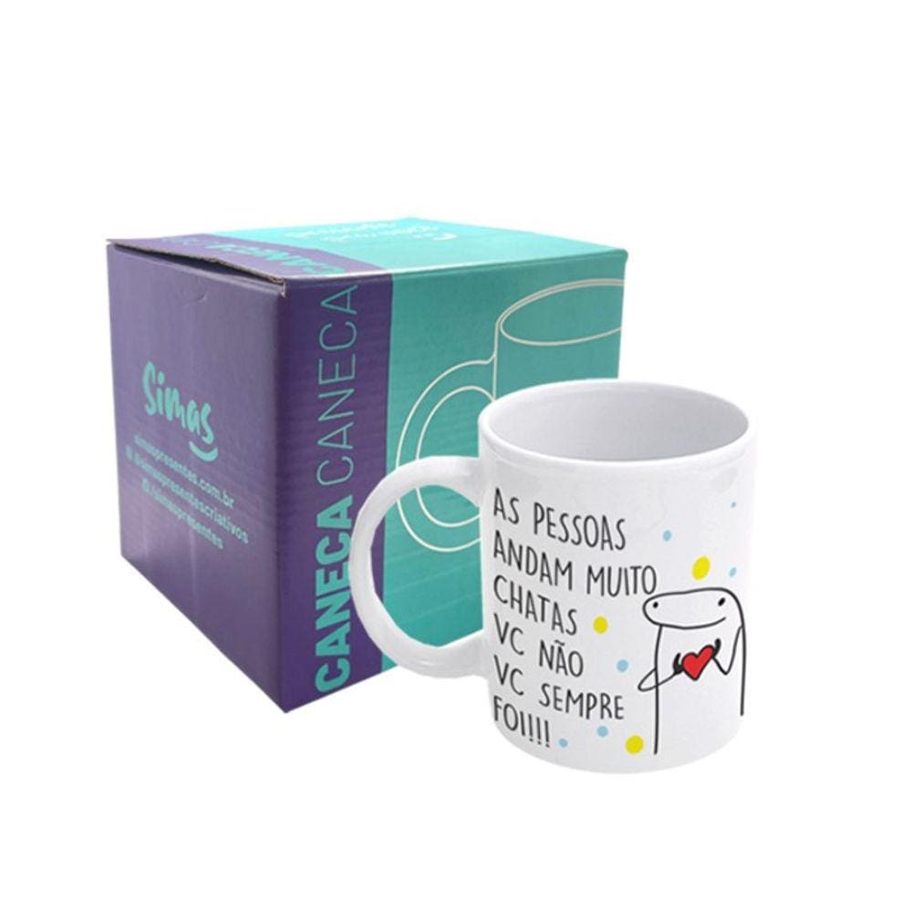 Caneca 300ml  Flork  Assintomatico Simas