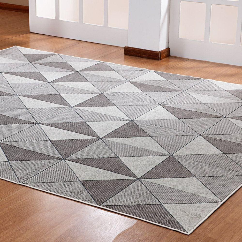 Tapete 140x200cm Belga Innove Cinza