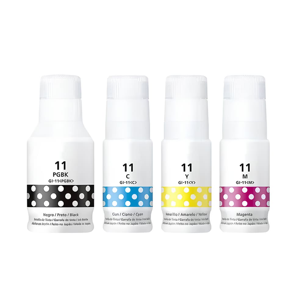 Kit Refil de Tinta Compatível Canon G3160 GL-11 GL11 compatível