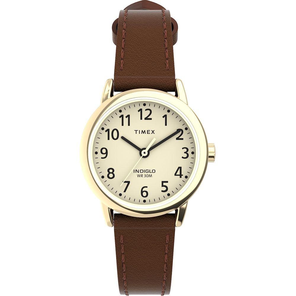 Relógio Timex Easy Reader Classic de 25 mm com mostrador creme feminino