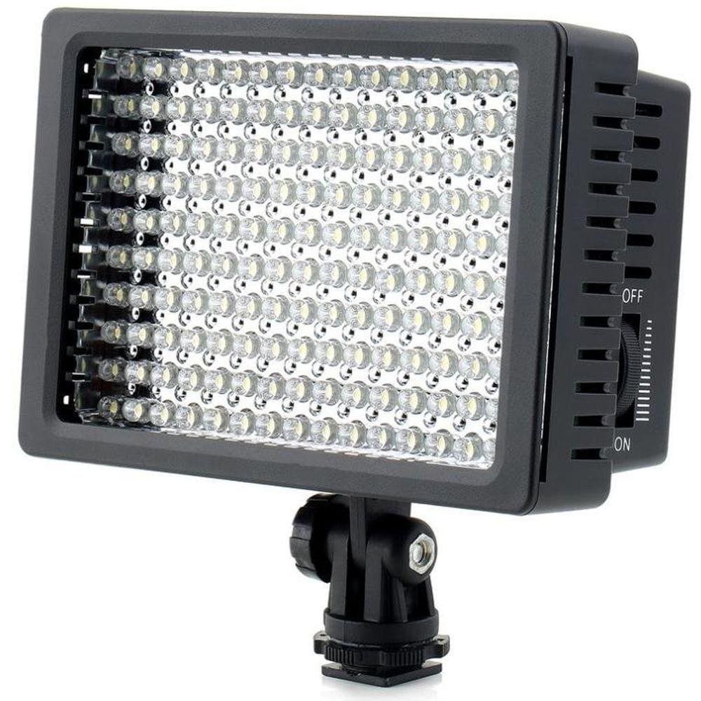 Iluminador Profissional para Filmadora LD-160 160 Leds 1480 lux