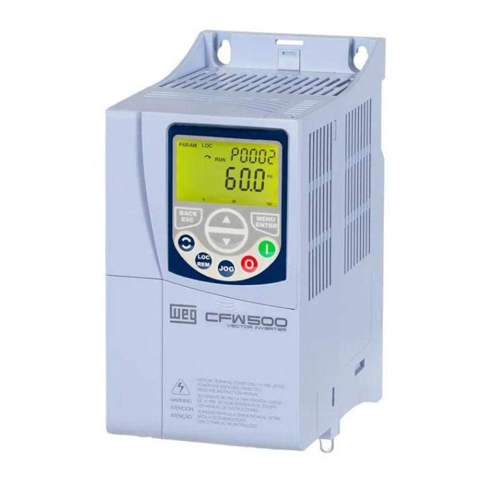Inversor Frequência Weg Cfw500 Geração 2 5Cv 380V 10A