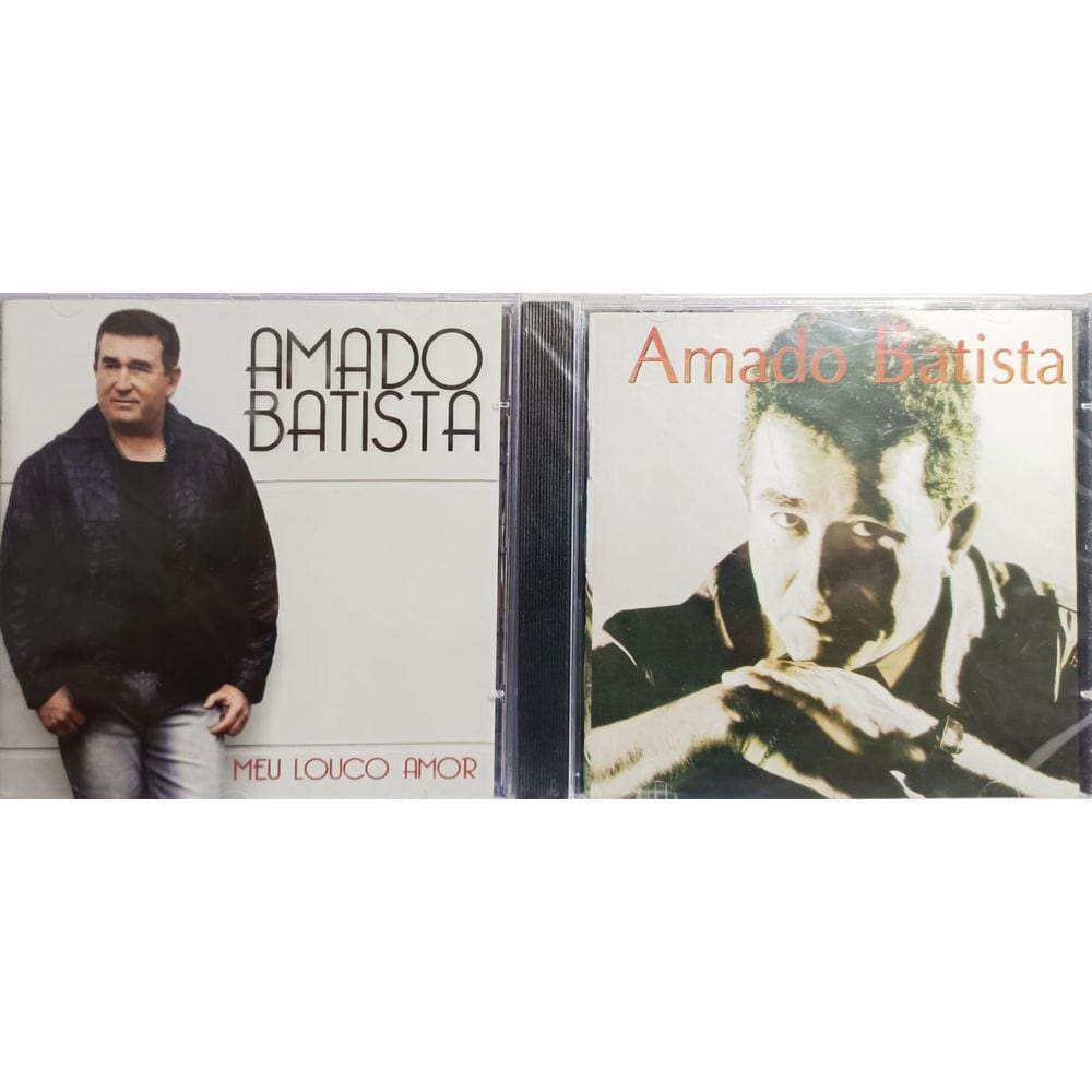 CD Amado Batista – Meu Louco Amor+24 horas no Ar - 2 CDS