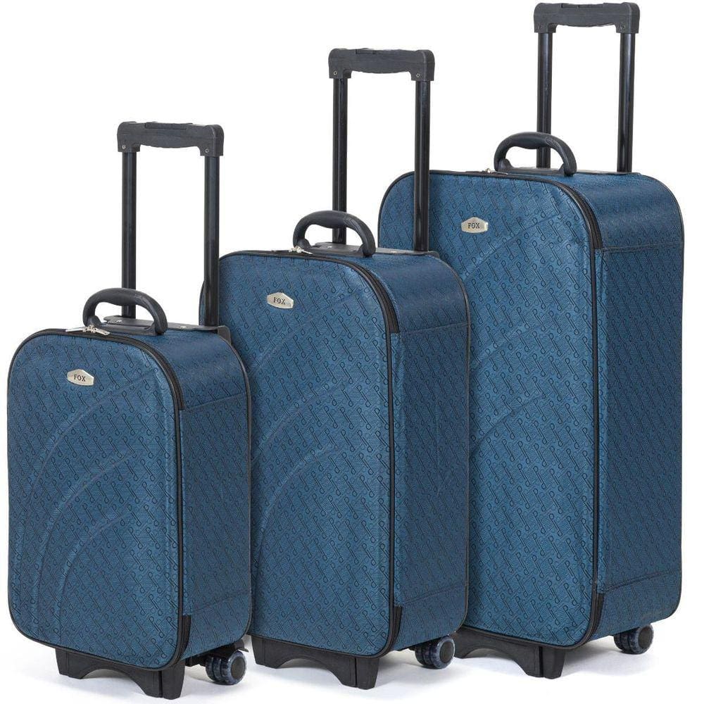 Conjunto Mala De Viagem Com 3 Peças Mala P Medida Anac