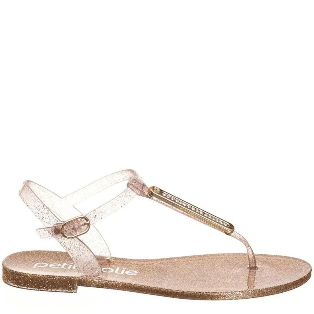 Sandlia Rasteira Feminina Casual Dia a Dia J-Lastic Petite Jolie PJ7067