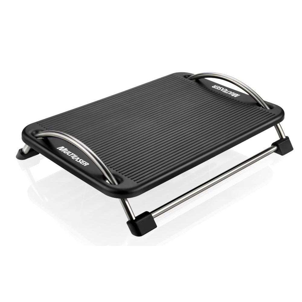 Apoio para os Pés Ergonômico Multilaser - AC059 - Com Inclinação Ajustável