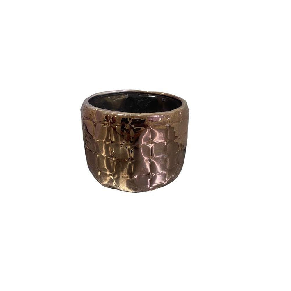 Vaso Decorativo Cachepot Cobre Bronze Envelhecido colonial