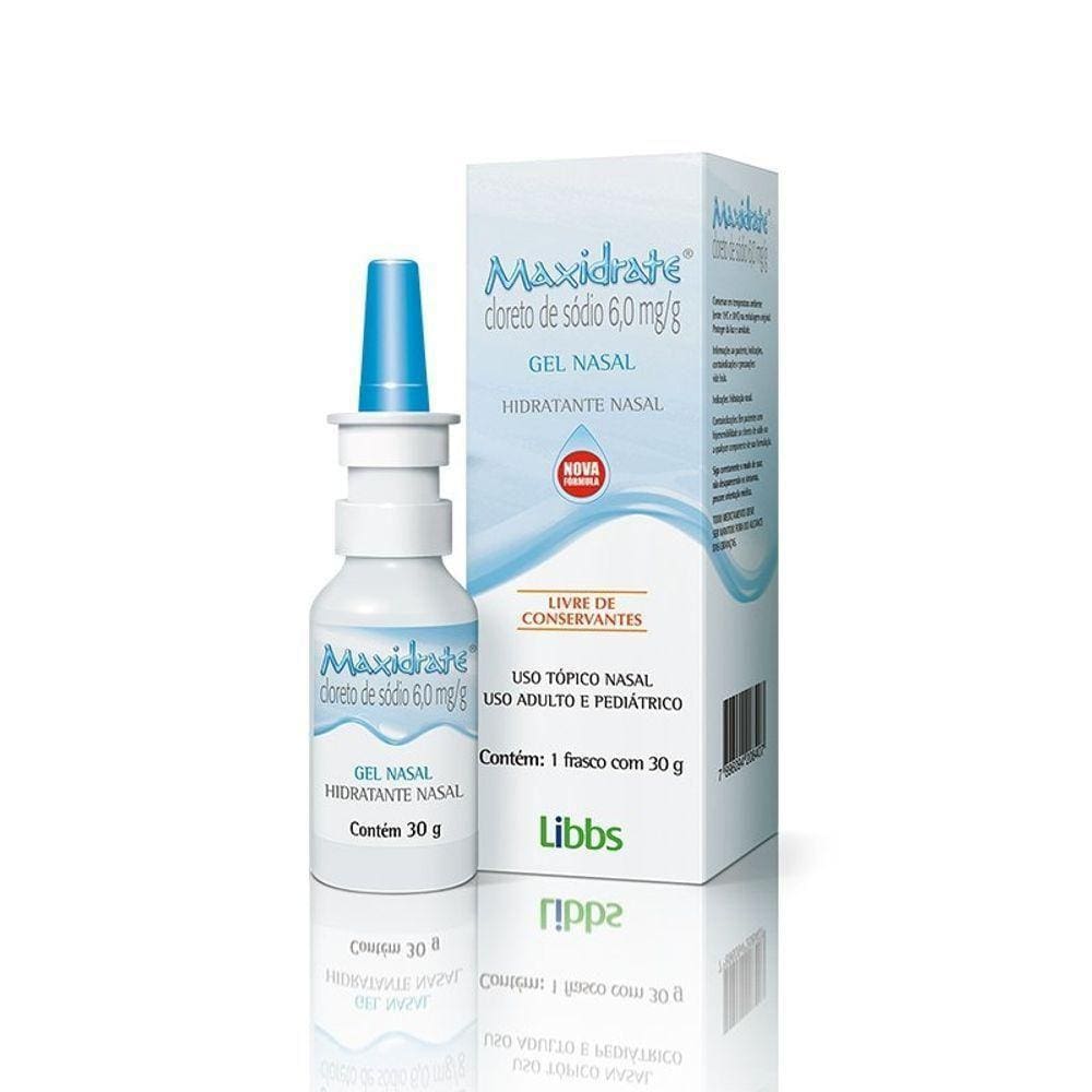 Maxidrate 6mg/g Gel Nasal 30g