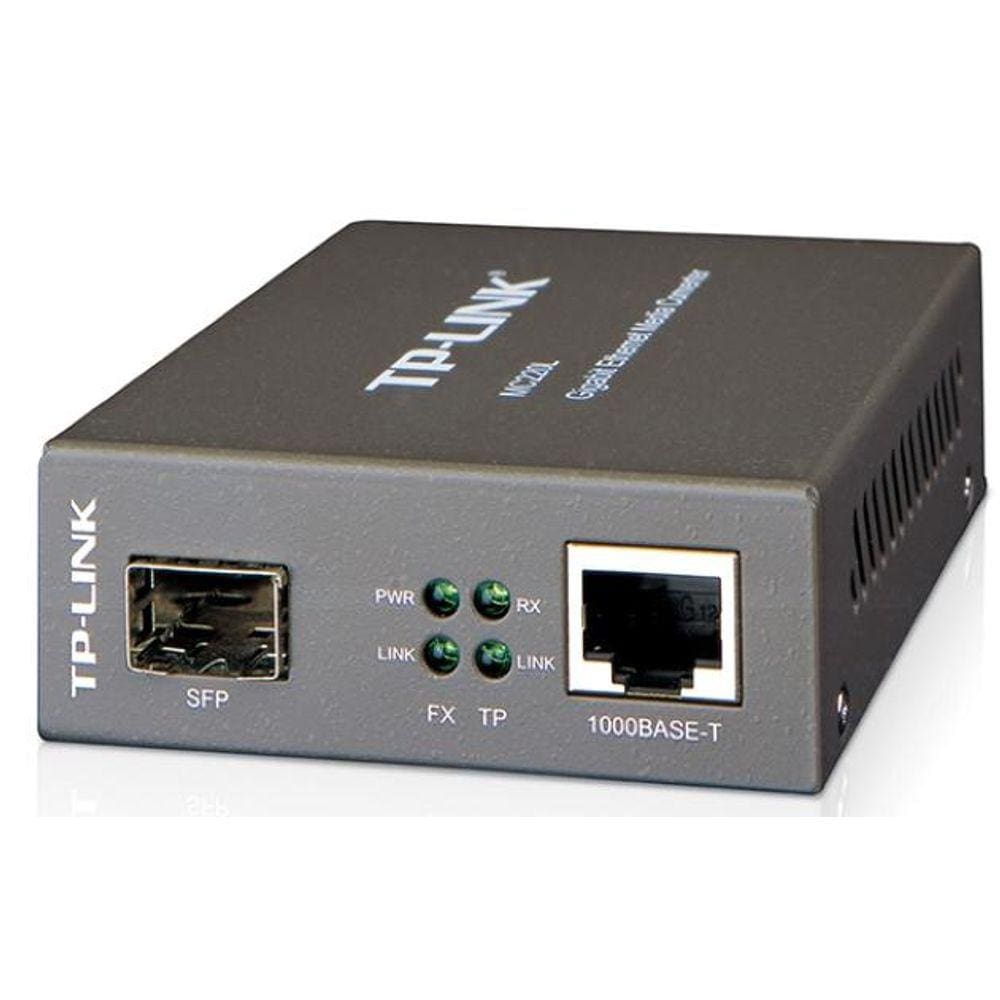 Conversor de Mídia TP-Link MC220L - 1000Mbps