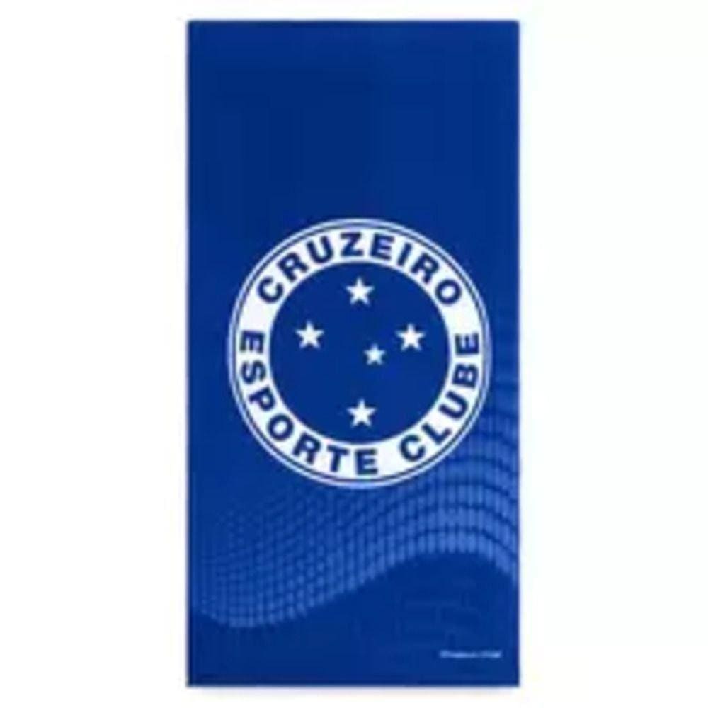 Toalha Cruzeiro Aveludada Bouton Licenciada 0,70X1,40M