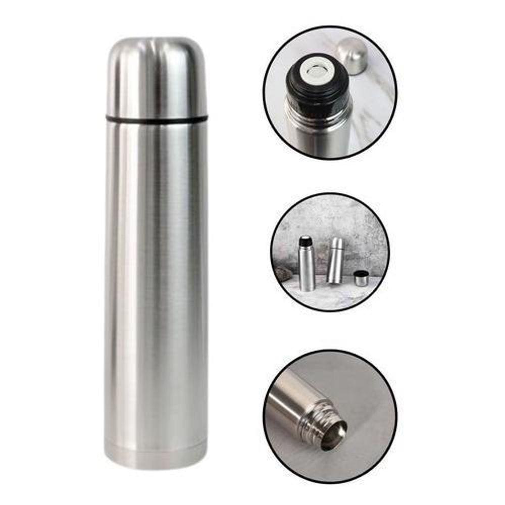 Garrafa Térmica Café Inoxidável Quente Fria Camping 500Ml