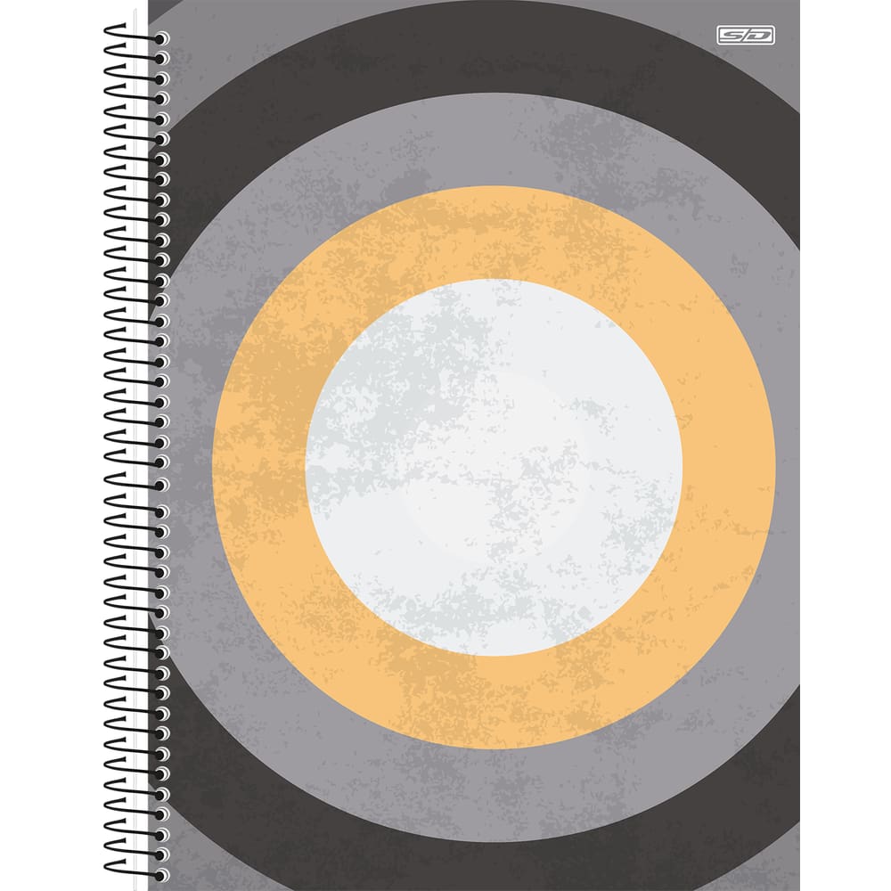 Caderno Universitário Capa Dura Sharp Dash Masculino 1 Matéria 80 Folhas São Domingos