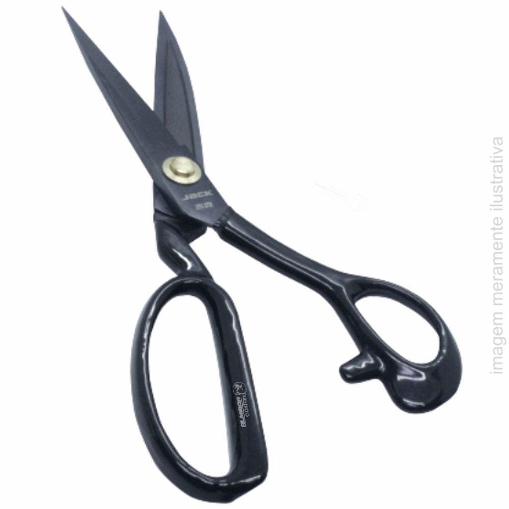 Tesoura Manual Alfaiate Titanium Aço Para Costura Multiuso Jack 11` - 28 Cm