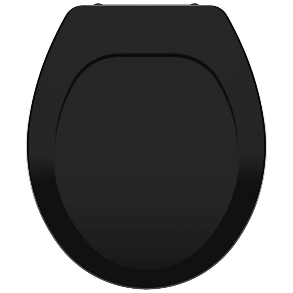 Assento Sanitario Premium Preto Louça Universais