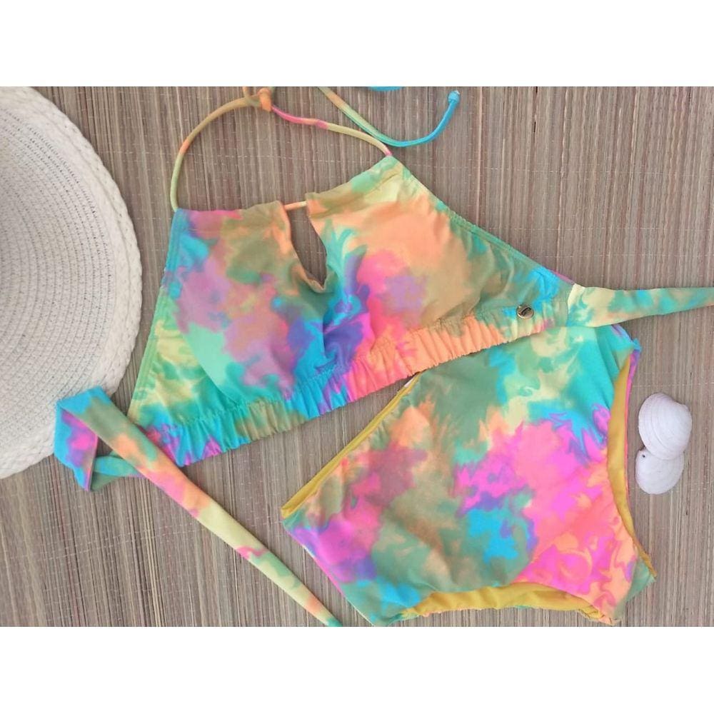 Conjunto Resort Bojo Removivel E Hot Pain Dupla Face Amar