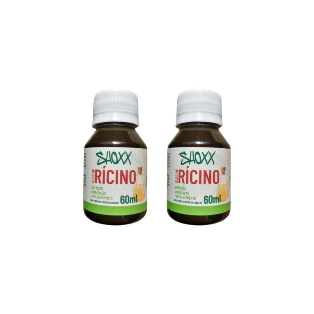 Oleo De Ricino Shoxx 60Ml - Kit Com 2Un