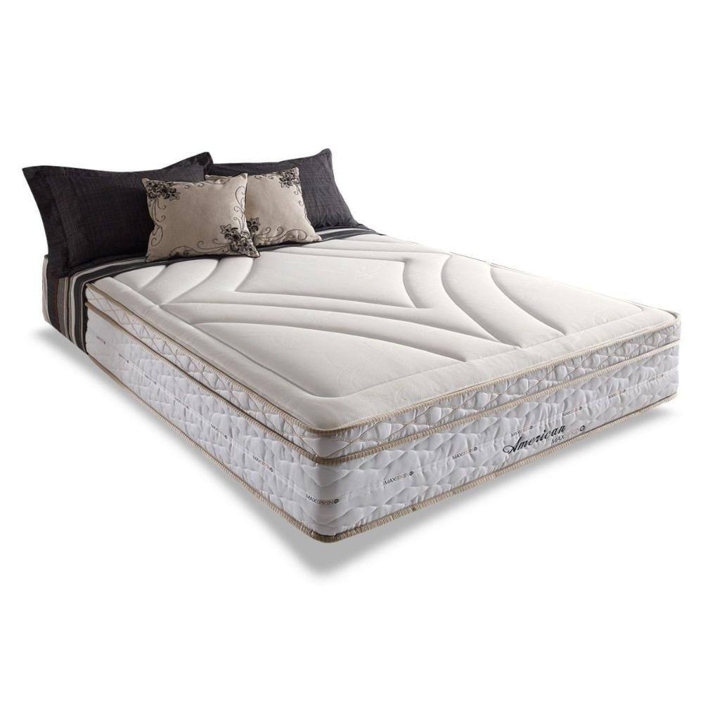Colchão Casal Molas Maxspring American Pillow Top (138x188x33) - Herval