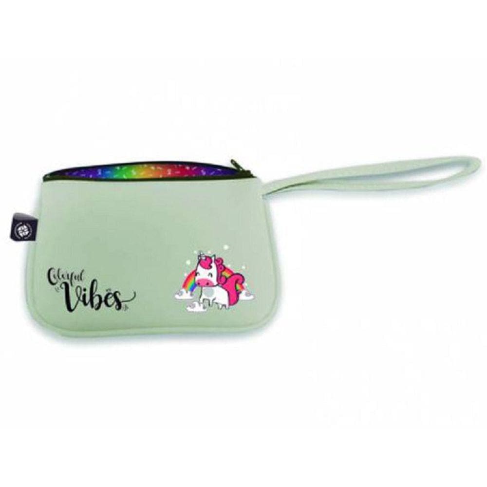 Necessaire Unicórnio - Cor Verde