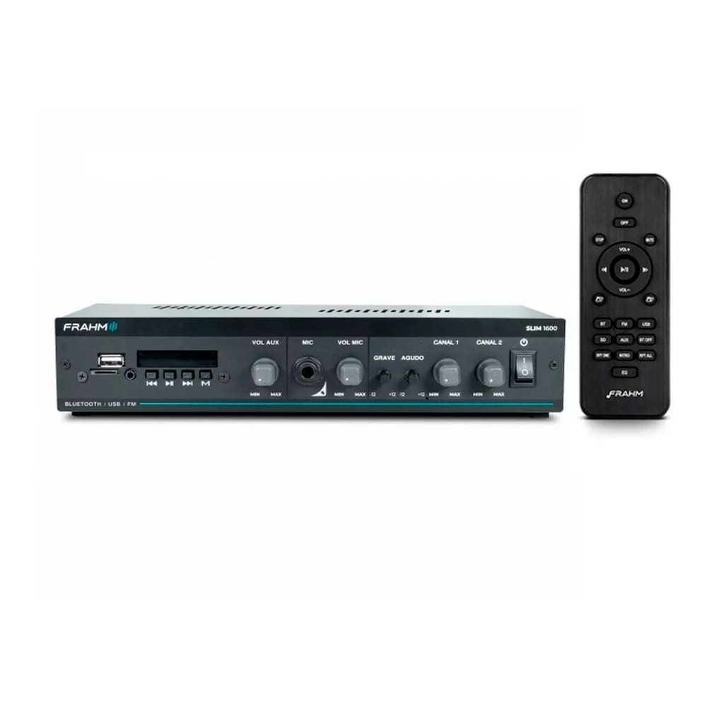 Amplificador Receiver Slim 1600 Mc G5 Frahm 60w