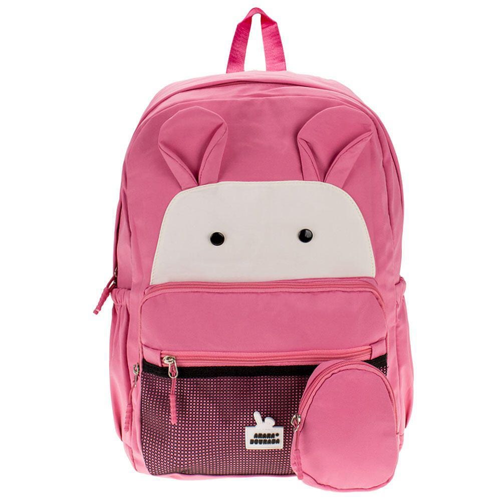 Mochila Feminina Arara Dourada - Ry66115