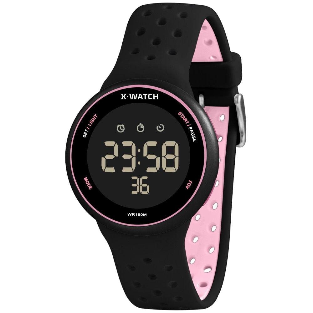 Relógio Pulso Quartz Digital X-Watch XFPPD096W