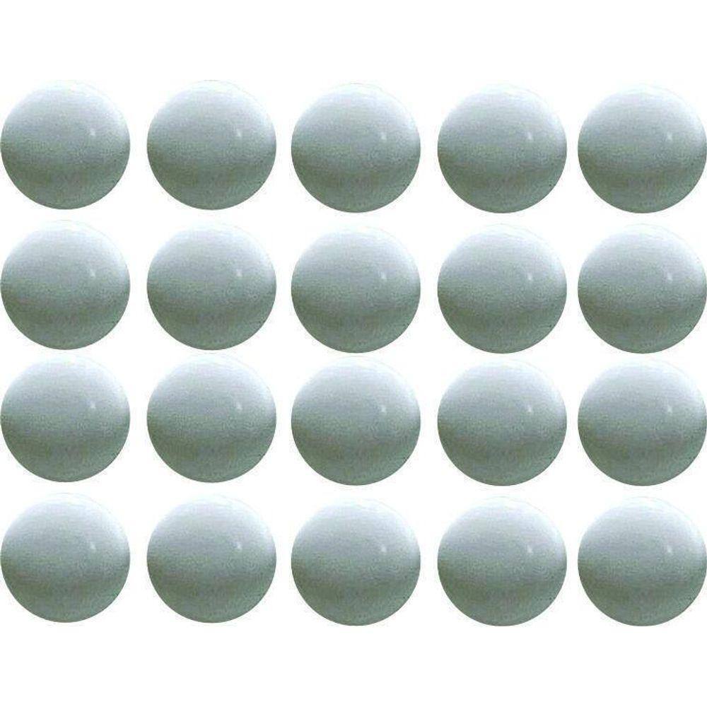 Tampinha Botao Acabamento Capa Cabeça De Parafuso 500 Pcs