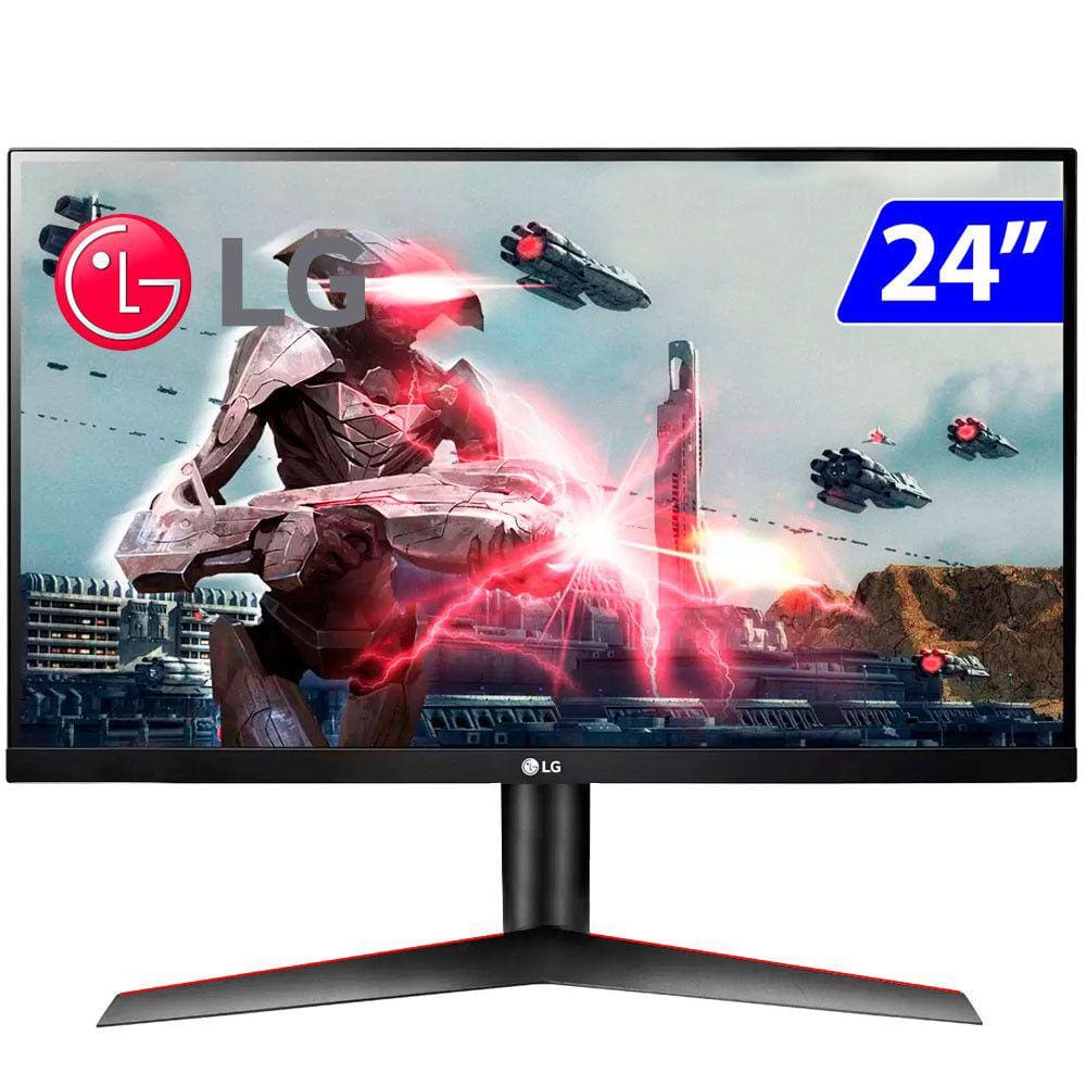 Monitor 24 lg ultragear full hd ips hdr 144hz 1ms g sync freesync hdmi ...