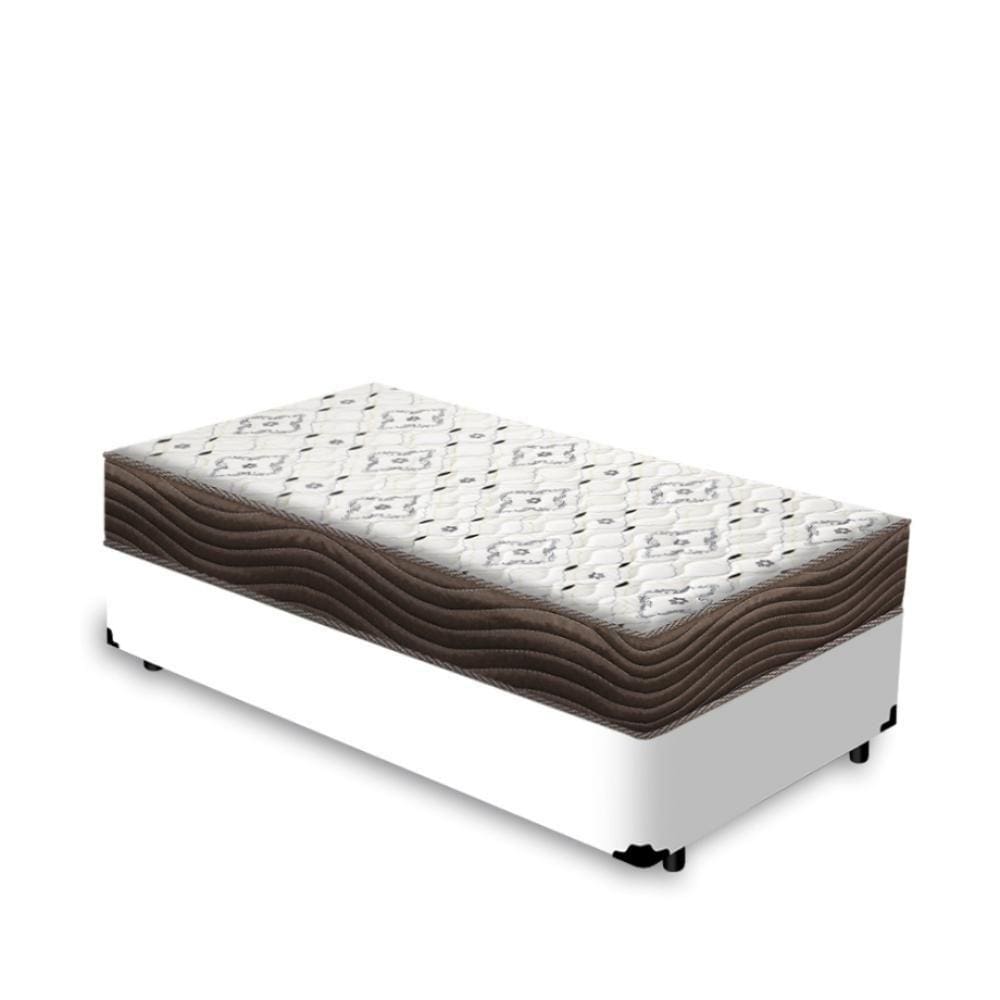 Cama Box + Colchão Solteiro D33 Iso 3000 Gazin 78x188x53cm