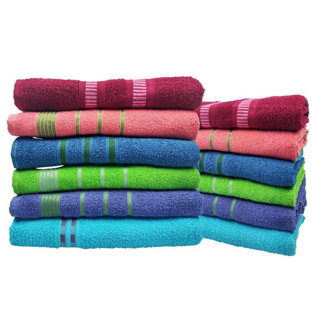 Kit 5 Toalhas De Banho Banhão 1,30 X 70 Algodão Atacado