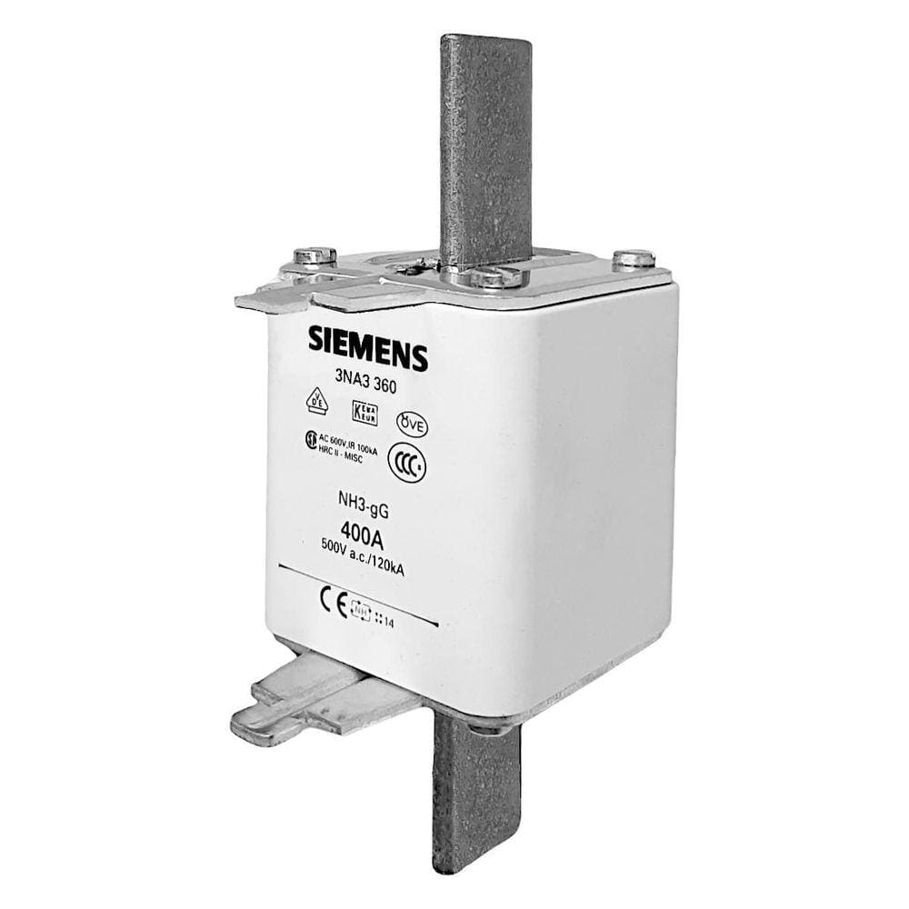 Fusivel Rapido Siemens 3Na3 360 400A 500Vac