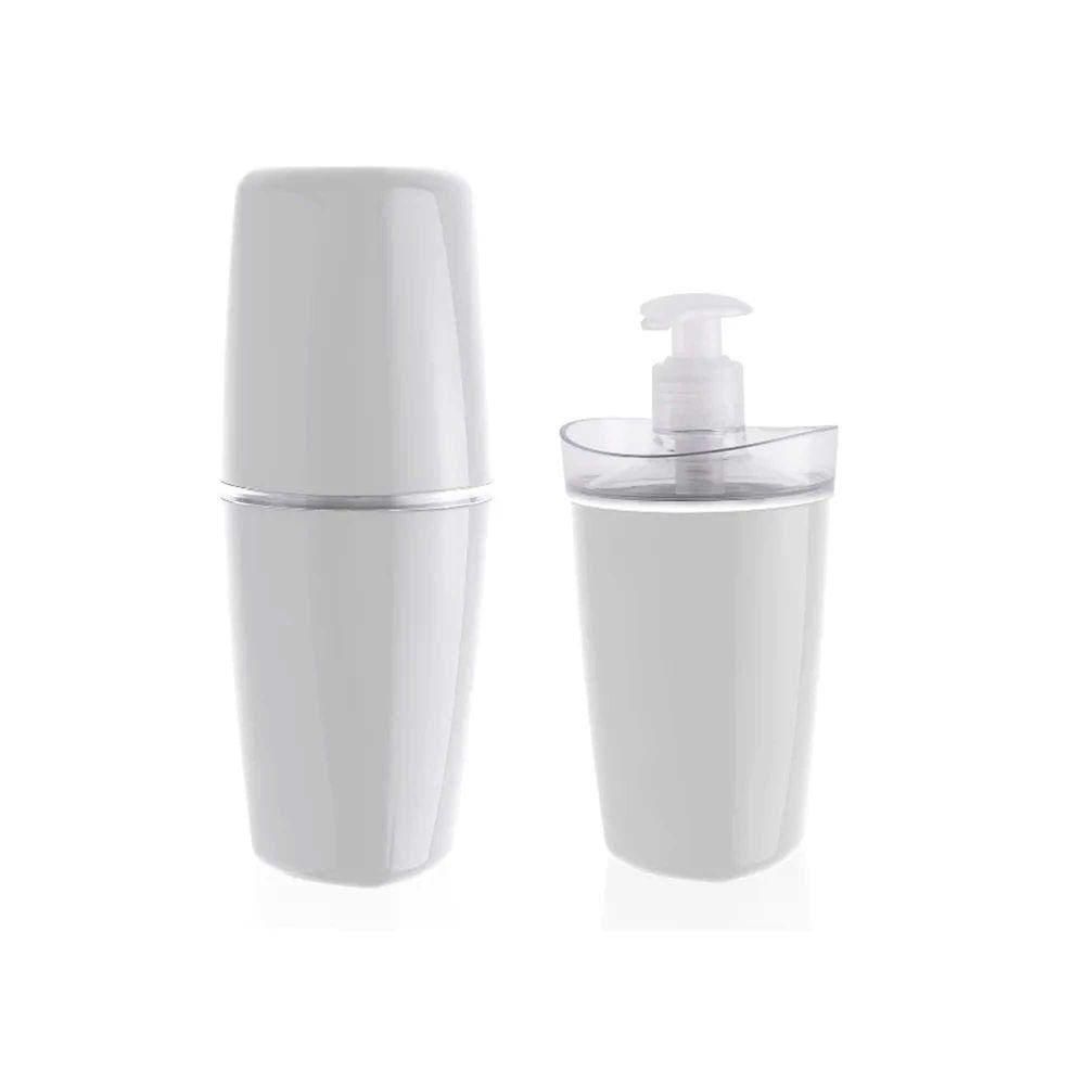 Conjunto de Banheiro Plástico Tule Branco - Ou