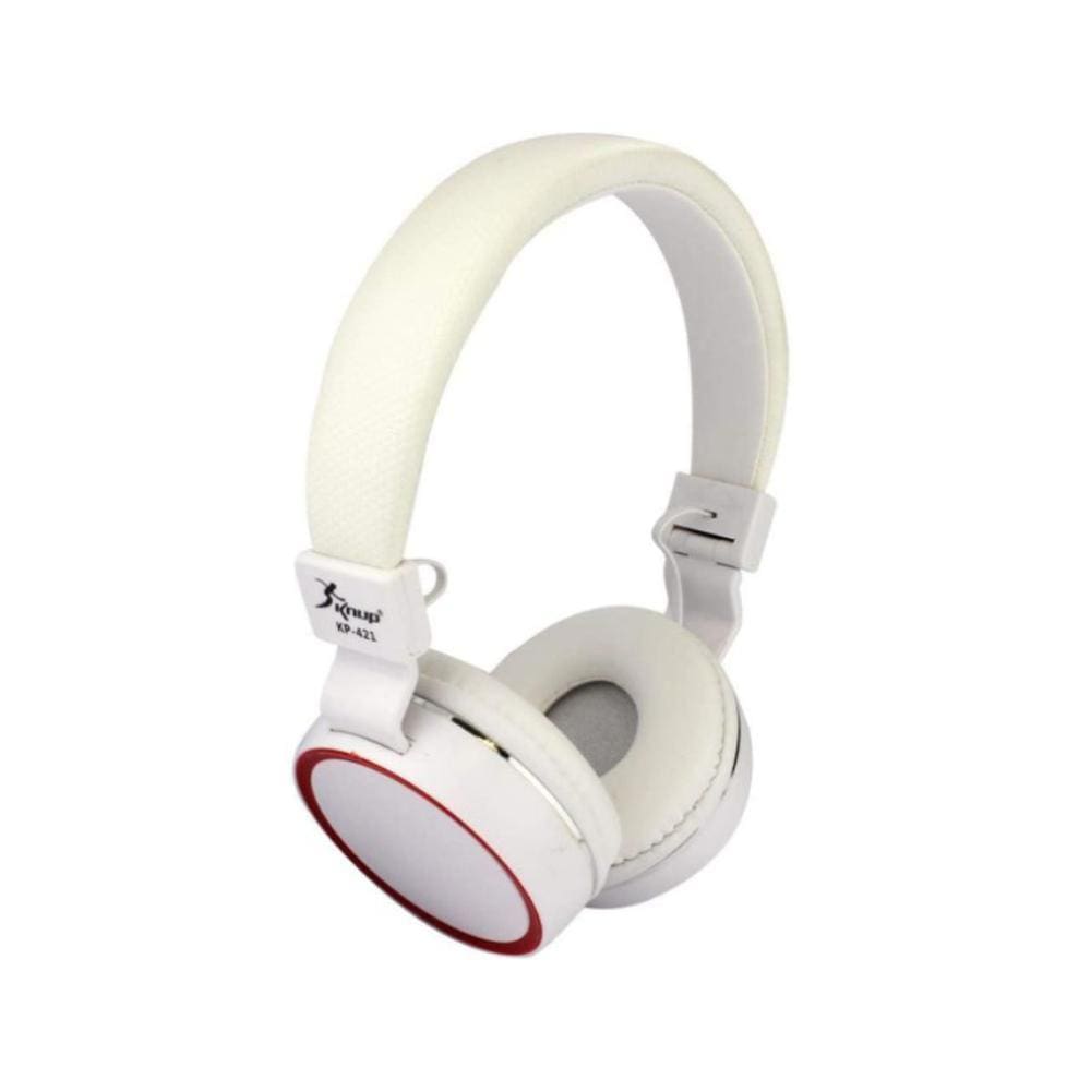 Fone De Ouvido Dobravel Knup Kp-421 Branco