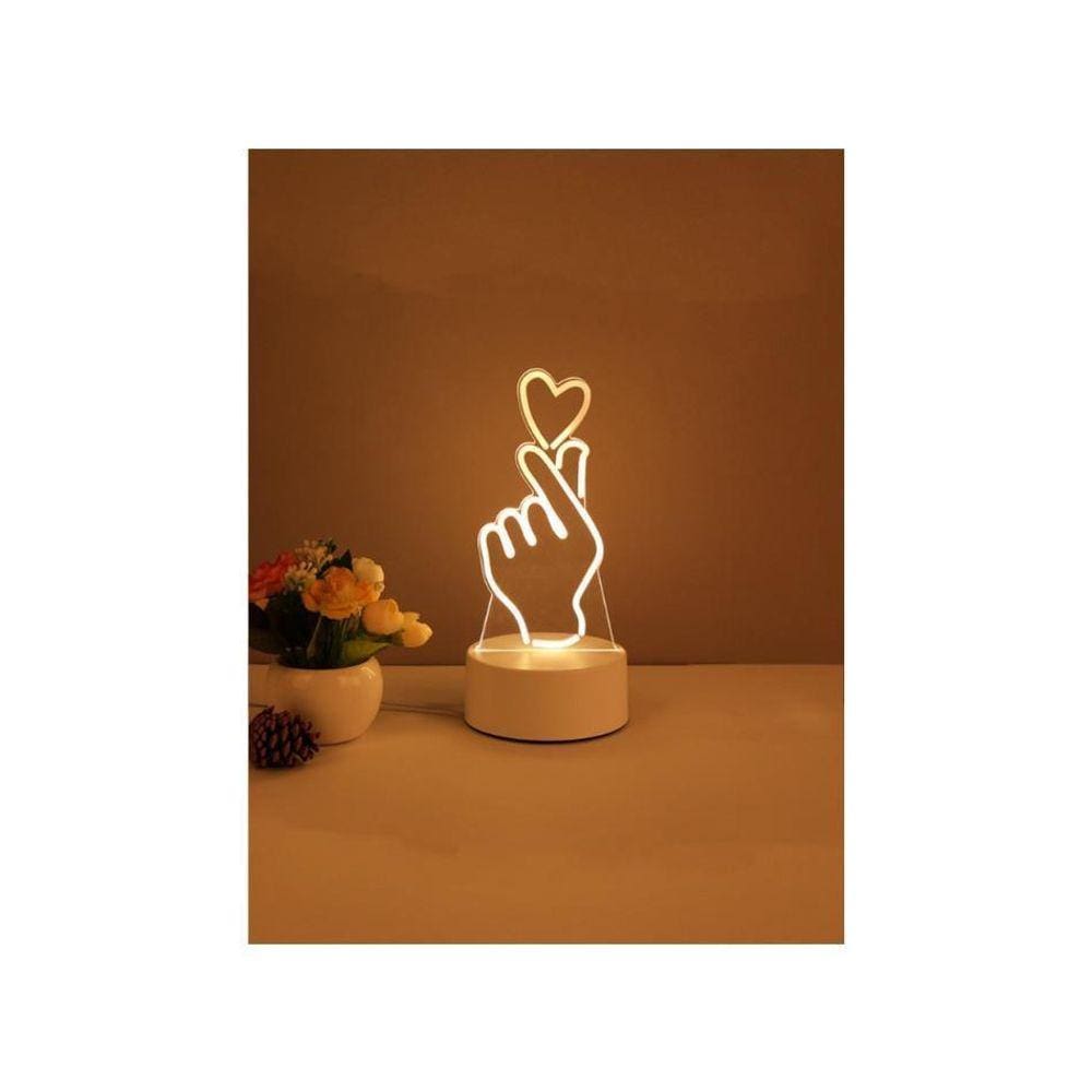 Luminaria De Mesa De Led 3D