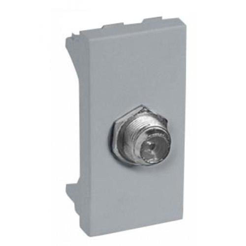 Modulo Coaxial Antena - Recta Prata Satin Fosco