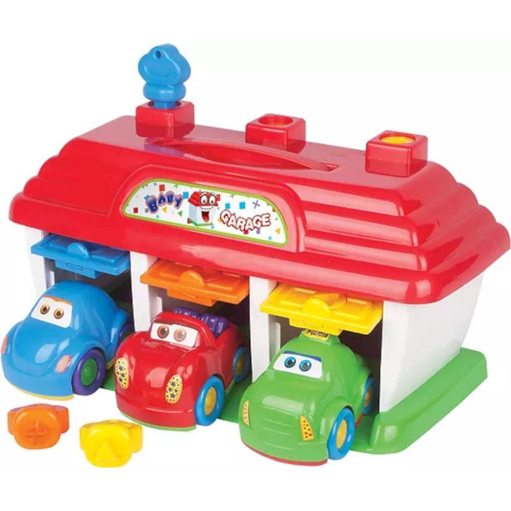 Carrinhos Divertidos Para Bebês Com Garagem Com Chave Abrir