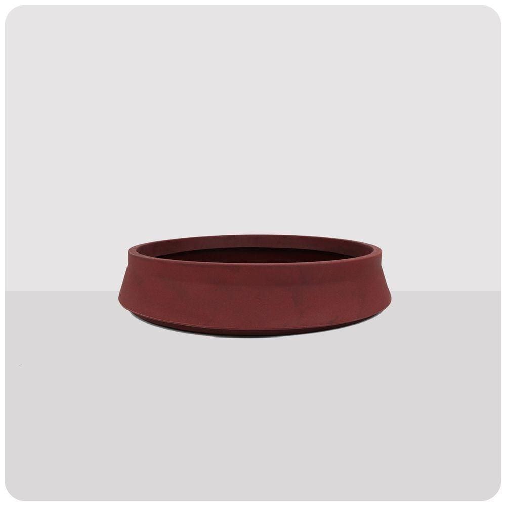 Vaso Vitória-régia Bowl 49 X 10 Cm Cor 32 - Antique Vermelho