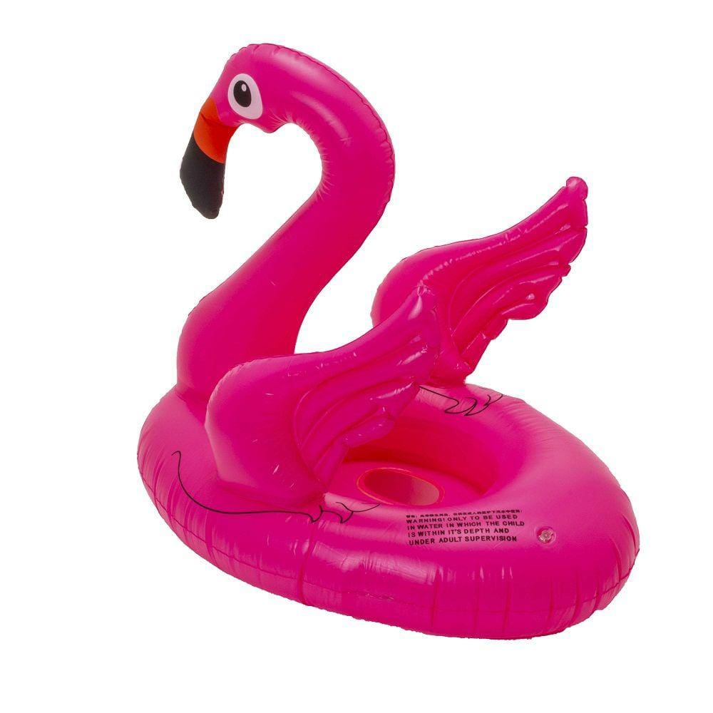 Uma Boia Flamingo Inflável para Crianças+ 2 Anos
