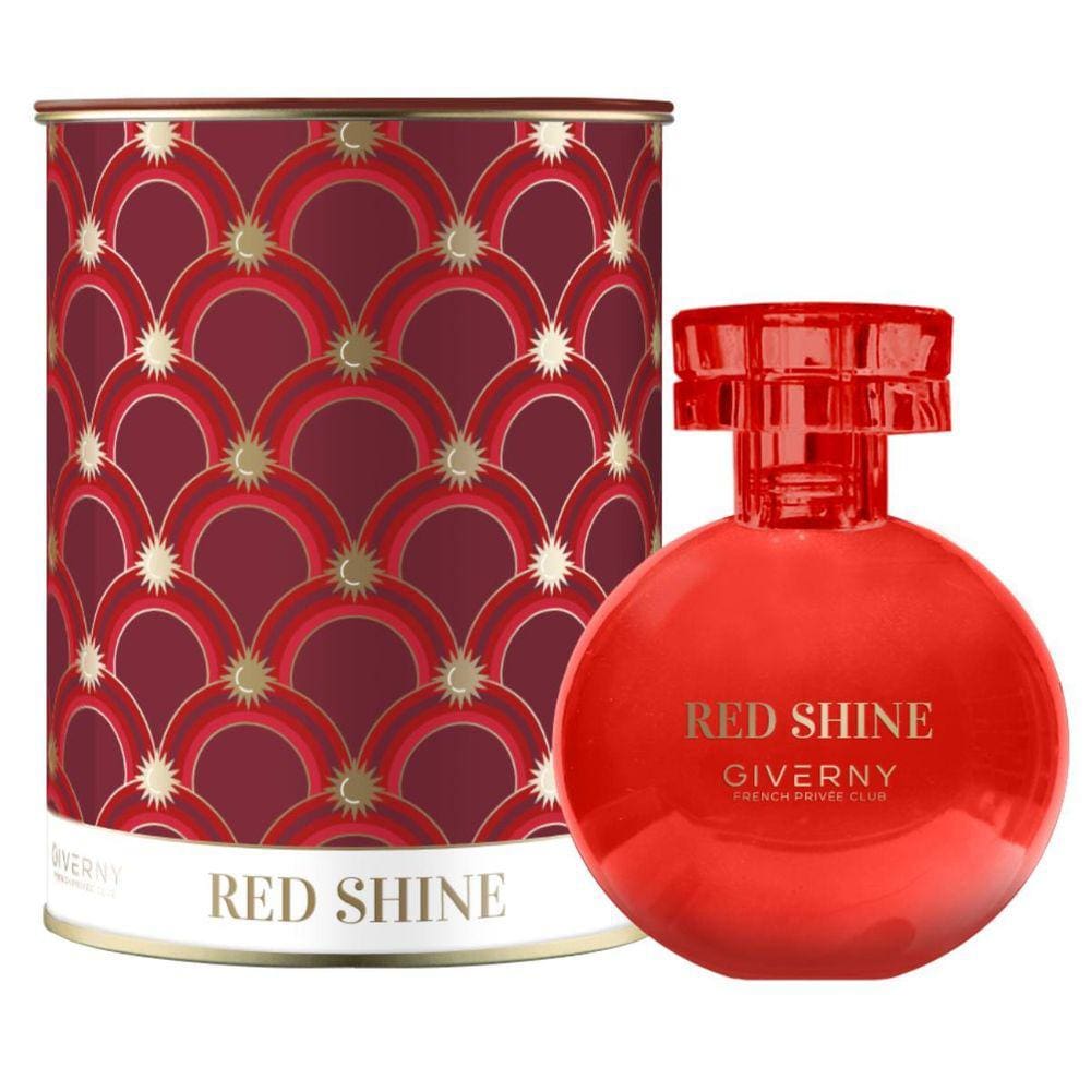 Deo Colônia Feminina 100Ml Red Shine - Giverny - 100% Vegano