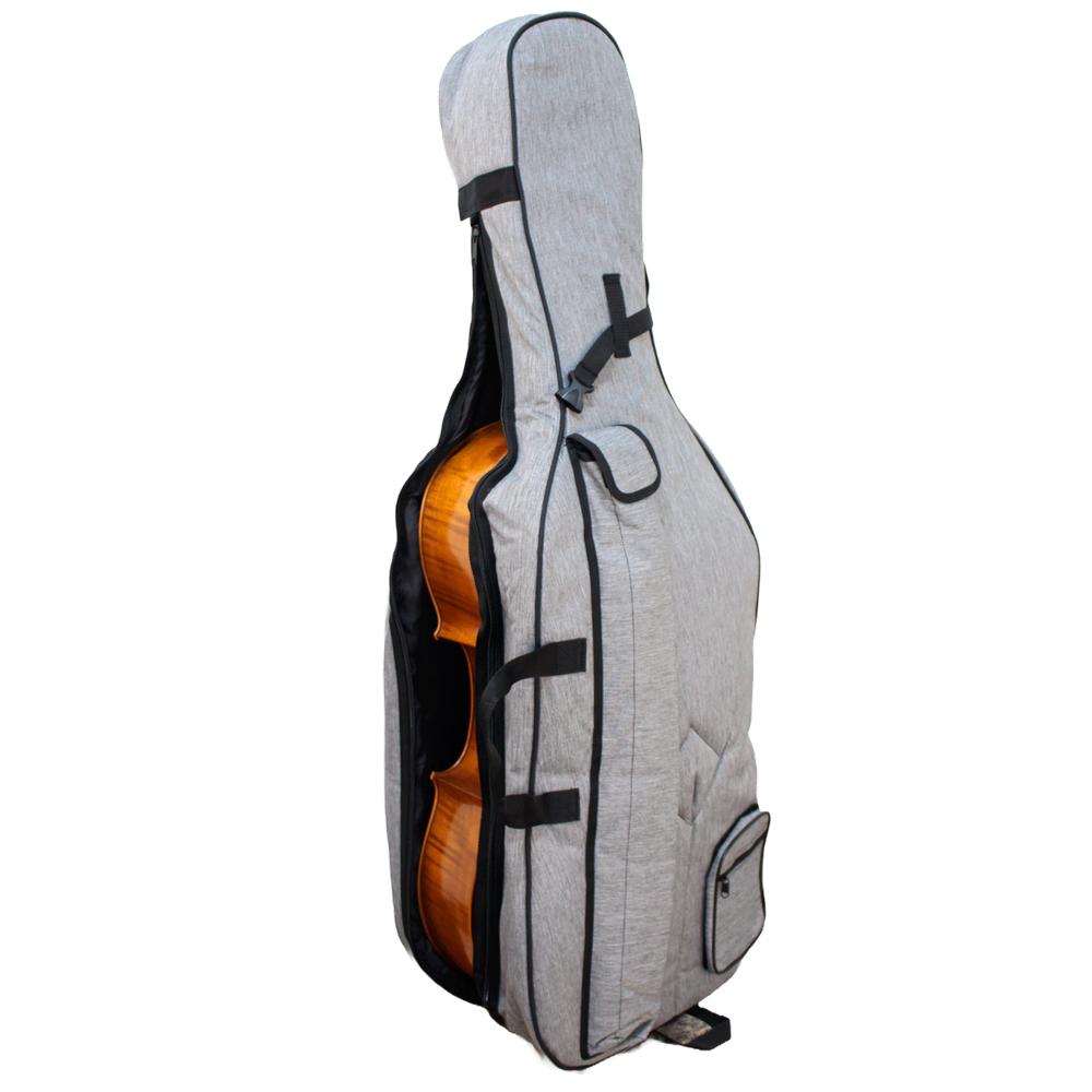 Capa Cinza Orquezz Classic para Violoncelo 4/4
