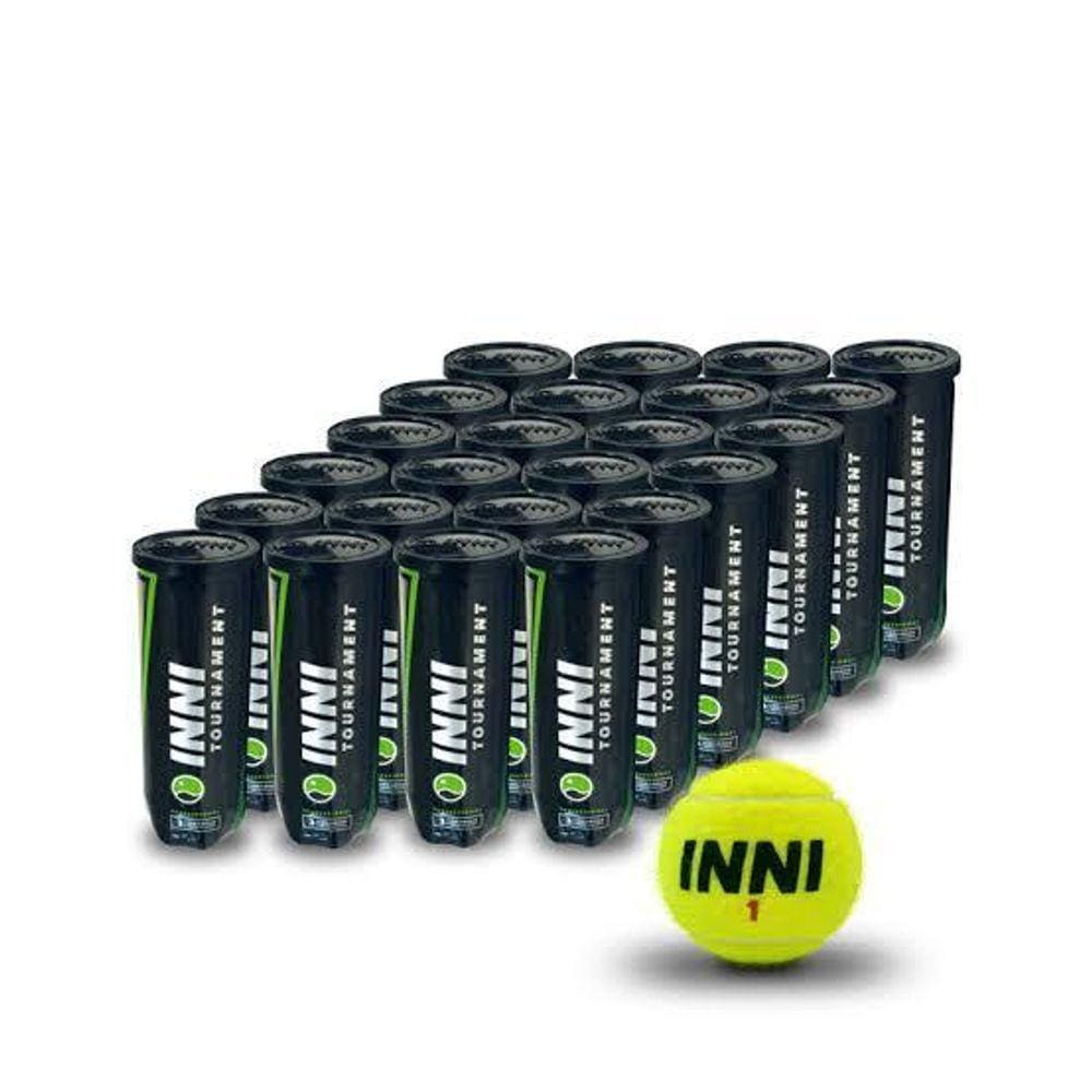 Bola De Tênis Inni Tournament Caixa C/24 Tubos